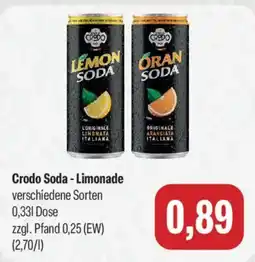 Feneberg Crodo Soda - Limonade Angebot