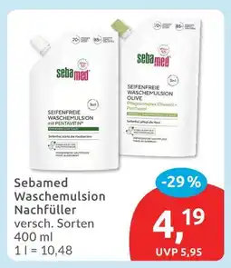 Budni Sebamed waschemulsion nachfüller Angebot