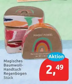Budni Magisches baumwoll handtuch regenbogen Angebot