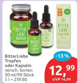 Budni Bitterliebe tropfen Angebot