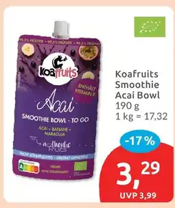 Budni Koafruiits smoothie acai bowl Angebot