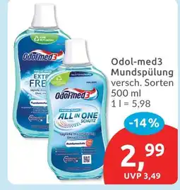 Budni Odol-med 3 mundspülung Angebot