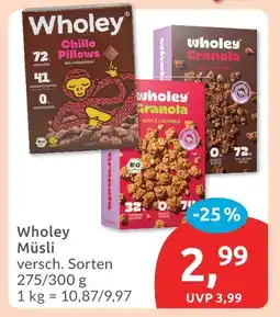 Budni Wholey müsli Angebot