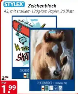 Magro STYLEX Zeichenblock Angebot
