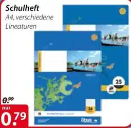 Magro Schulheft Ullas Angebot