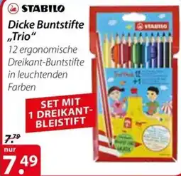 Magro STABILO Dicke Buntstifte „Trio“ Angebot