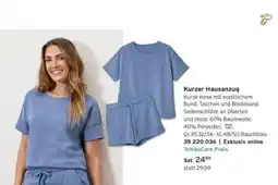 Tchibo Kurzer Hausanzug Angebot