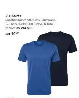 Tchibo 2 T-Shirts Angebot