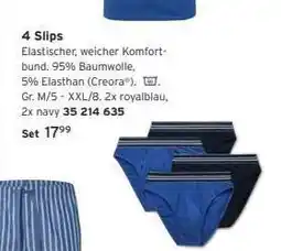 Tchibo 4 Slips Angebot