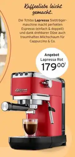 Tchibo Lapressa Rot Angebot