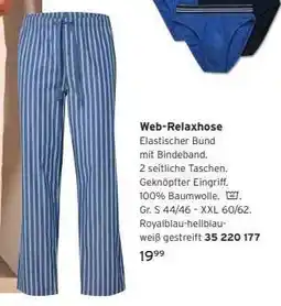Tchibo Web-Relaxhose Angebot