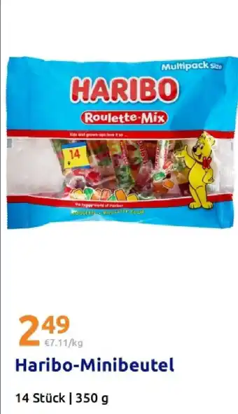 Action Haribo minibeutel Angebot