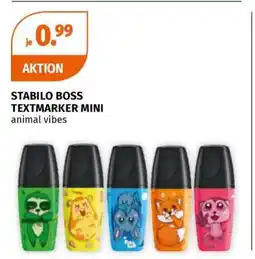 Müller STABILO BOSS TEXTMARKER MINI Angebot