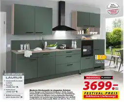 Möbel Turflon Laurus Küchenzeile Angebot