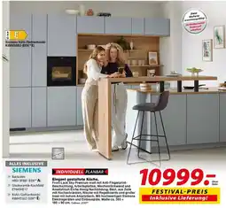Möbel Turflon SIEMENS Elegant gestaltete Küche Angebot