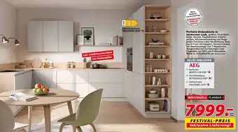 Perfekte Einbauküche in modernem Look