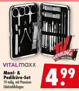 Mäc Geiz VITALmaxx Mani- & Pediküre-Set Angebot