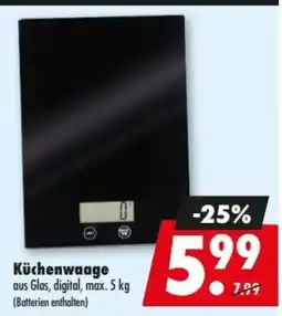 Mäc Geiz Küchenwaage Angebot