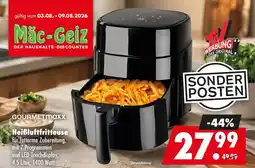 Mäc Geiz GOURMETmaxx Heißluftfritteuse Angebot
