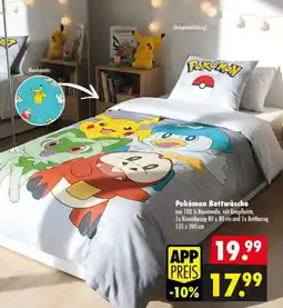 Mäc Geiz Pokémon Bettwäsche Angebot