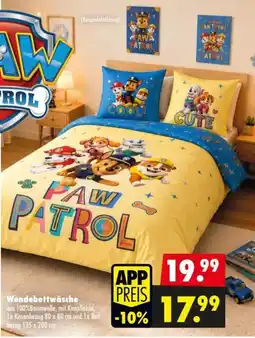 Mäc Geiz Wendebettwäsche PAW PATROL Angebot