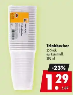 Mäc Geiz Trinkbecher Heku Angebot