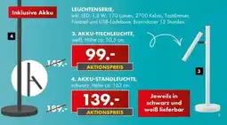 Möbel Steffens AKKU-TISCHLEUCHTE Angebot