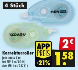 Mäc Geiz Korrekturroller novoo. Angebot