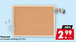 Mäc Geiz Pinnwand Angebot