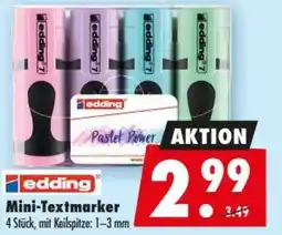Mäc Geiz edding Mini-Textmarker Angebot