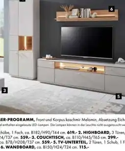 Möbel Steffens WANDBOARD Angebot