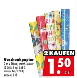 Mäc Geiz Geschenkpapier Angebot