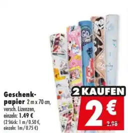 Mäc Geiz Geschenkpapier Angebot