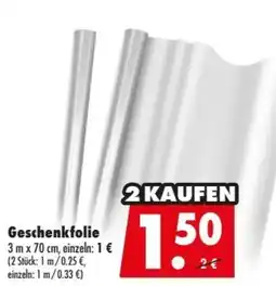 Mäc Geiz Geschenkfolie Angebot