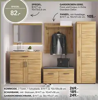 Möbel Steffens GARDEROBEN-SERIE Angebot