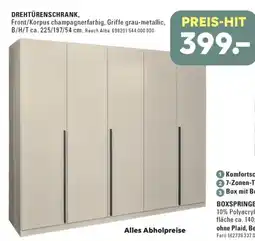 Möbel Turflon Drehtürenschrank Angebot