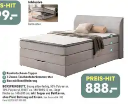 Möbel Turflon Boxspringbett Angebot