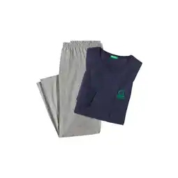 Netto Marken-Discount Benetton Herren Pyjama Angebot