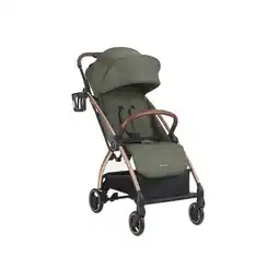 Netto Marken-Discount Kikkaboo Kinderwagen, Buggy Joy bis 22 kg, Rückenlehne verstellbar, faltbar grün Angebot