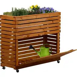 Netto Marken-Discount dobar Hochbeet Rolla Gr. XL, Braun Angebot