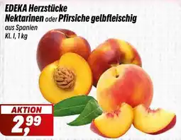 Simmel EDEKA Herzstücke Nektarinen oder Pfirsiche gelbfleischig Angebot
