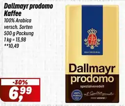 Simmel Dallmayr prodomo Kaffee Angebot