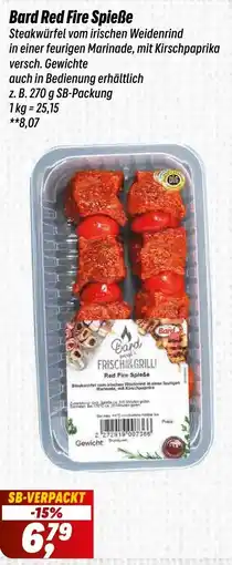 Simmel Bard Red Fire Spieße Angebot