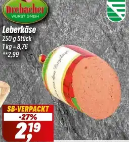 Simmel Drebacher Leberkäse Angebot