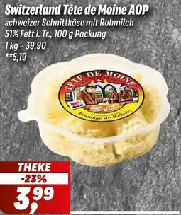 Simmel Switzerland Tête de Moine AOP Angebot