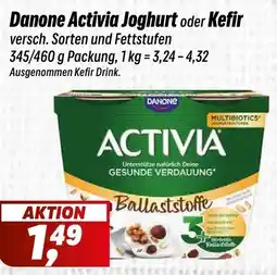 Simmel Danone Activia Joghurt Angebot