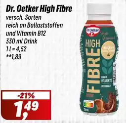 Simmel Dr. Oetker High Fibre Angebot