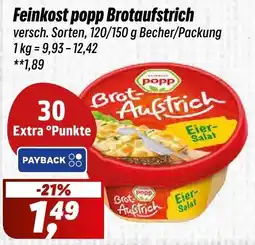 Simmel Feinkost popp Brotaufstrich Angebot