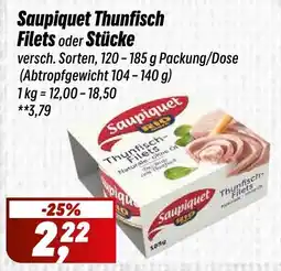 Simmel Saupiquet Thunfisch Filets Angebot