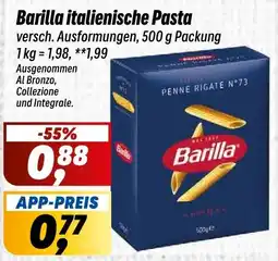 Simmel Barilla italienische Pasta Angebot